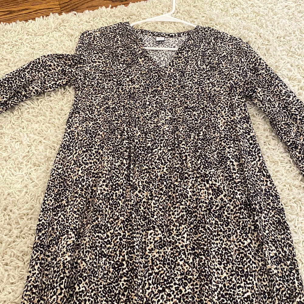 womens old navy cheetah print dress